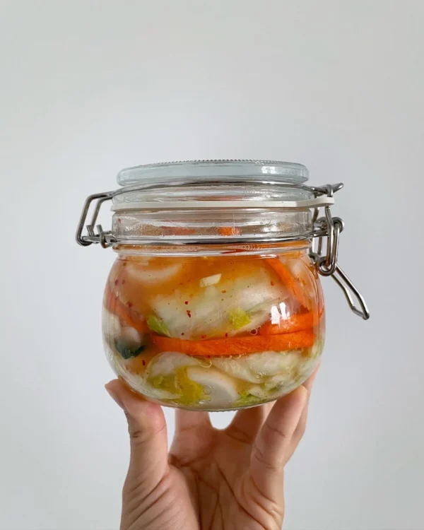 Kimchi White – Non-Spicy Fermented Probiotic Superfood