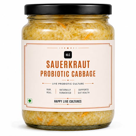 Sauerkraut with Cabbage & Carrots – Fermented Kraut