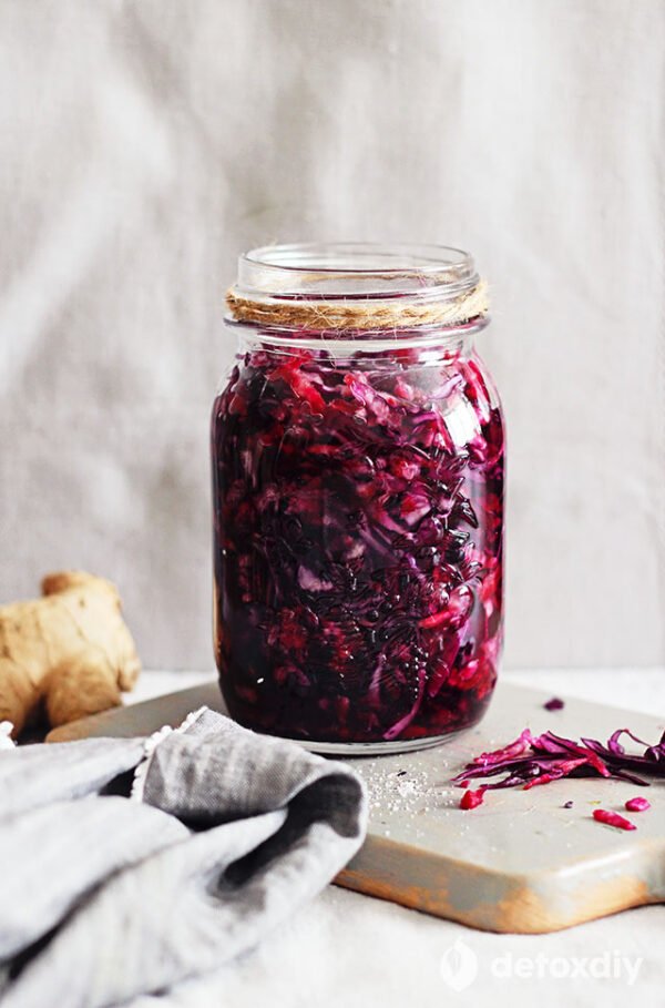 Beetroot Sauerkraut – Fermented Beet Kraut